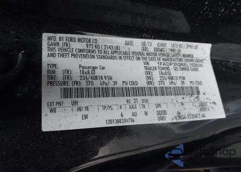 2014 Ford Focus Titanium z USA, uszkodzony, nr VIN 1FADP3N26EL152630